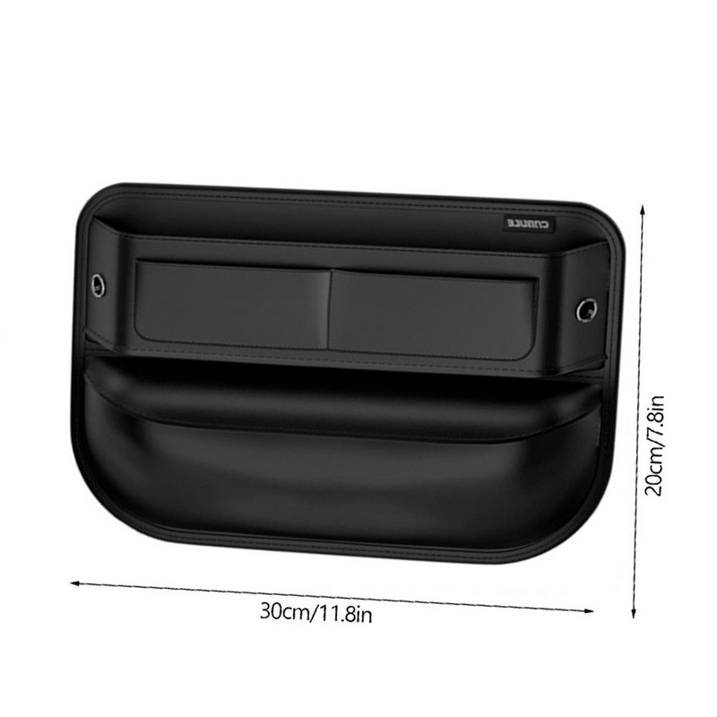 Consola auto laterală Scaun mașină cutie de depozitare crevașă Suport de umplere a golurilor din piele PU Accesorii universale pentru interiorul mașinii