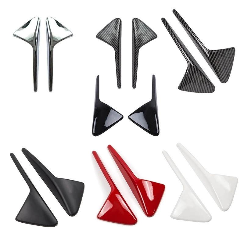 1 pereche pentru Tesla Model 3 YXS Capac de protecție ABS din fibră de carbon pentru cameră laterală pentru Tesla Model 3 Model Y Accesorii auto 2017-2022