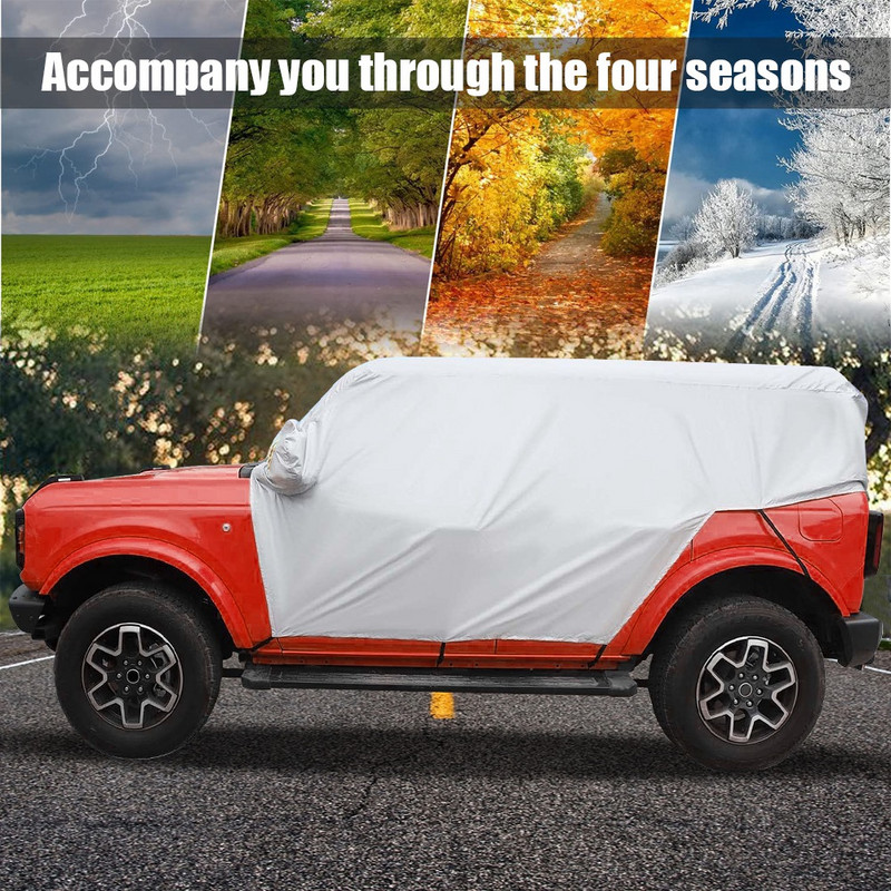 Autó burkolat Ford Bronco 4 ajtós 2021 2022 szélálló vízálló porálló karcálló kültéri UV védelem