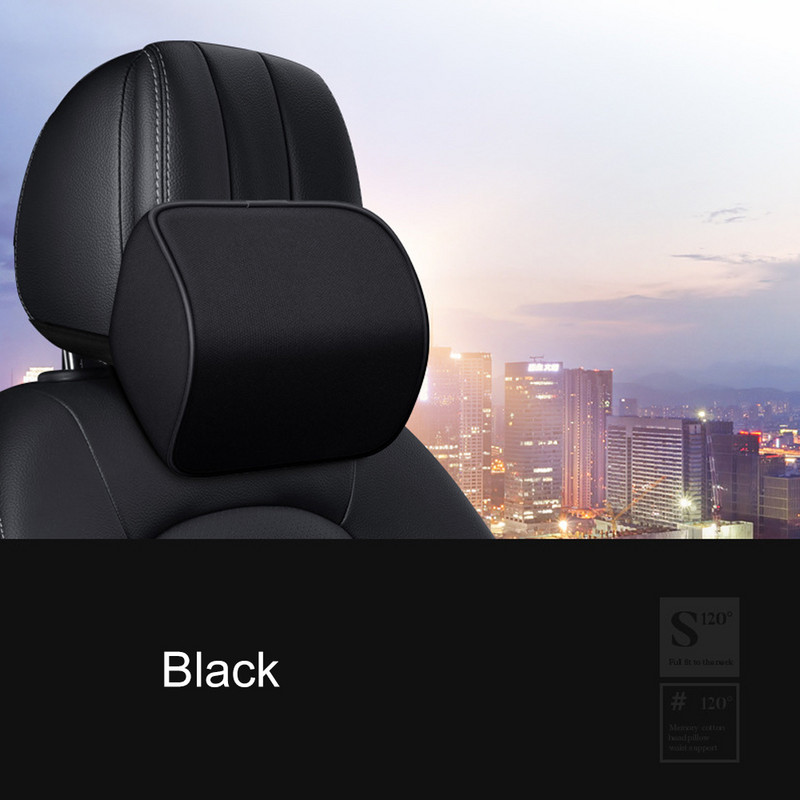 Pernă pentru tetieră pentru gât pentru mașină Accesorii pentru mașină Pernă Suport pentru cap pentru scaun auto Protecție pentru gât Scaun pentru gât Bumbac cu memorie