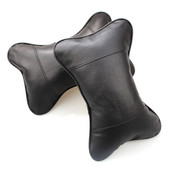 Pernă universală din piele pentru mașină, tetiera auto respirabilă, scaun auto, pernă pentru cap, gât, pernă de odihnă pentru mașină, pernă pentru tetiera