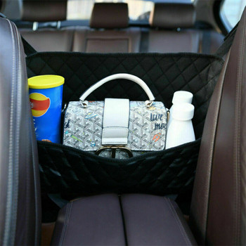 Нов джоб за съхранение между седалките за кола Мрежа за кола, джобен държач за ръчна чанта Многофункционален органайзер за кола 2022 г. Поставка за ръчна чанта за кола Hot