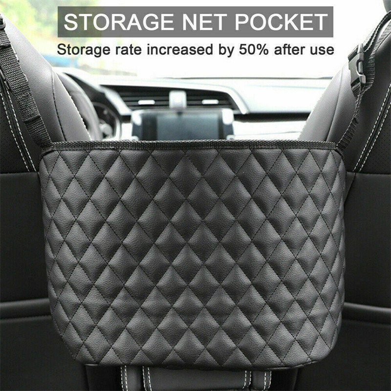 Buzunar nou de depozitare între scaunele mașinii Buzunar pentru plasă pentru mașină Suport pentru geanta de mână Organizator multifuncțional pentru mașină 2022 Suport pentru genți pentru mașină fierbinte
