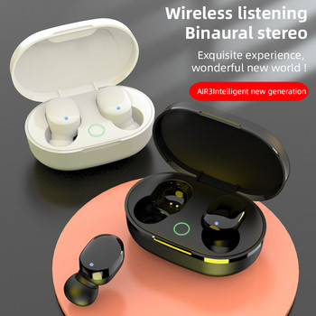 Bluetooth слушалки, безжични слушалки, стерео слушалки, спортни слушалки, микрофон с кутия за зареждане за смартфон TWS