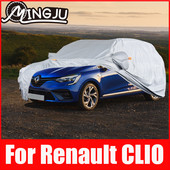 Huse complete pentru interior, exterior, impermeabilă, pânză anti Oxford, protecție împotriva prafului, soarelui, ploaie, pentru Renault CLIO 3 4 MK3 MK4 Accesorii