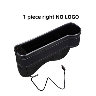 Cutie de depozitare multifuncțională pentru scaunele auto, cutie de depozitare pentru Fiat 500 500C 500X 500L cu încărcare USB Accesorii pentru cutia de depozitare auto