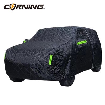 Car Cover Winter Warm Car Covers For Sun And Rain Protection Snow Hail Prevention Full Wrap Car Coats Cotton Fleece Thickened