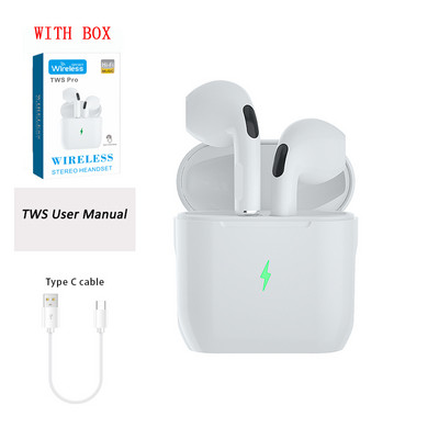 Νέο TWS pro ασύρματο ακουστικό bluetooth ακουστικό συμβατό 5.0 αδιάβροχο ακουστικό bluetooth με μικρόφωνο για xiaomi iPhone