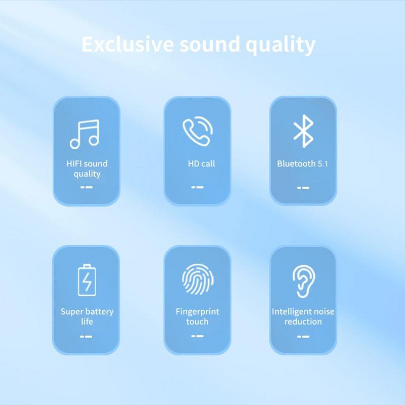 Căști N21 Tws Căști pentru jucători Căști Blutooth V5.2 Căști Bluetooth Căști fără fir cu lanternă Muzică Ear Buds