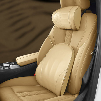 Για Tesla Model 3 YSX Μαξιλάρι λαιμού Ρυθμιζόμενο λουράκι Προσκέφαλο λαιμού Πλενόμενο μαλακό μαξιλάρι Προσκέφαλο καθίσματος αυτοκινήτου x1PC