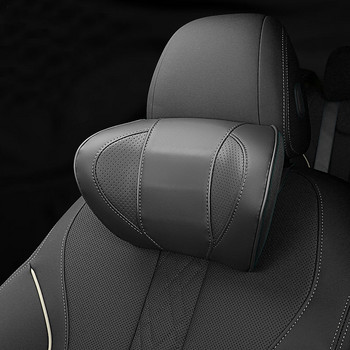 Για Tesla Model 3 YSX Μαξιλάρι λαιμού Ρυθμιζόμενο λουράκι Προσκέφαλο λαιμού Πλενόμενο μαλακό μαξιλάρι Προσκέφαλο καθίσματος αυτοκινήτου x1PC