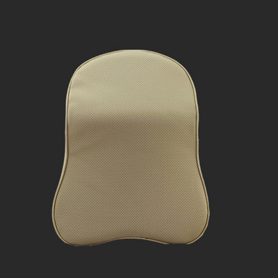 PU Δερμάτινο προσκέφαλο αυτοκινήτου Μαξιλάρι λαιμού Μνήμη Βαμβακερή οσφυϊκή υποστήριξη Αυτόματο στήριγμα λαιμού Μαξιλάρι καθίσματος Μαξιλάρι αυτοκινήτου