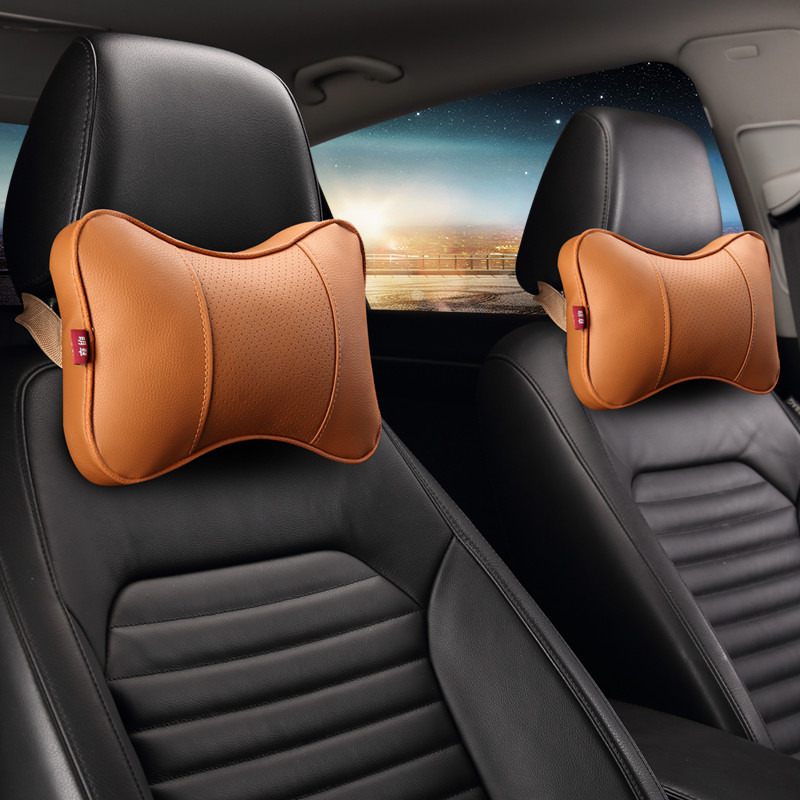 Talie pernă pentru gât mașină prin tetiera auto Tetiera dublă pentru cap Tetiera mașină perne pentru gât pernă un sfert pentru mașină