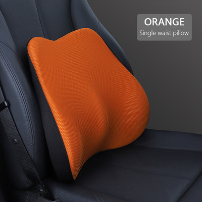 Pernă pentru tetieră auto de calitate Pernă respirabilă pentru gât Pernă lombară plasă de protecție lent de retur Suport pentru cap Protector pentru scaunul auto