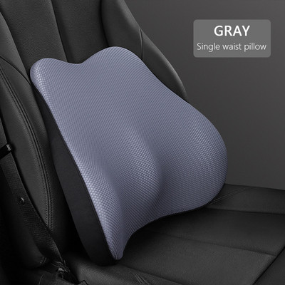 Pernă pentru tetieră auto de calitate Pernă respirabilă pentru gât Pernă lombară plasă de protecție lent de retur Suport pentru cap Protector pentru scaunul auto