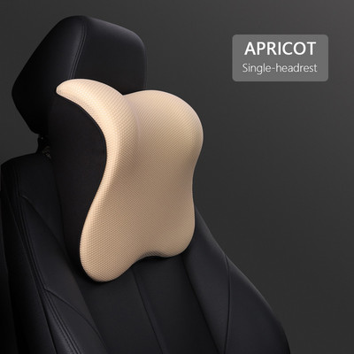 Pernă pentru tetieră auto de calitate Pernă respirabilă pentru gât Pernă lombară plasă de protecție lent de retur Suport pentru cap Protector pentru scaunul auto