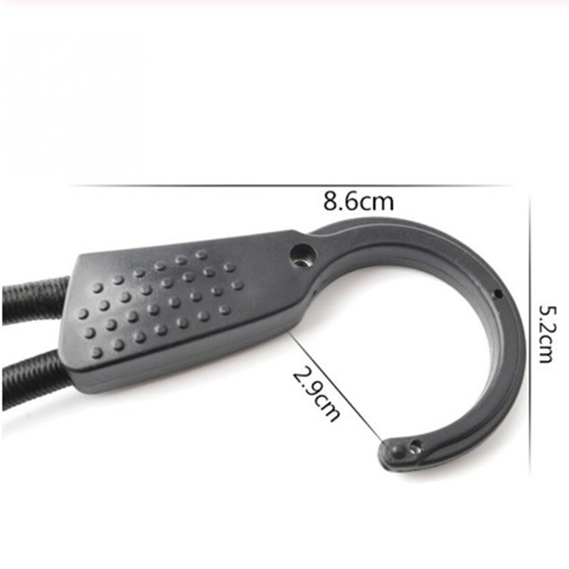 1.5M frânghie elastică neagră puternică pentru haine pentru mașină Snur de agățat multifuncțional elasticitate bună pentru bagaje șnur pentru mașină pentru interior