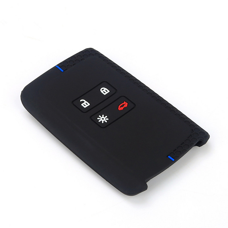 Husă silicon pentru chei pentru Renault Captur Megane Talisman Espace Clio Zoe Koleos Scenic 4 Arkana pentru telecomandă card Dacia Sandero