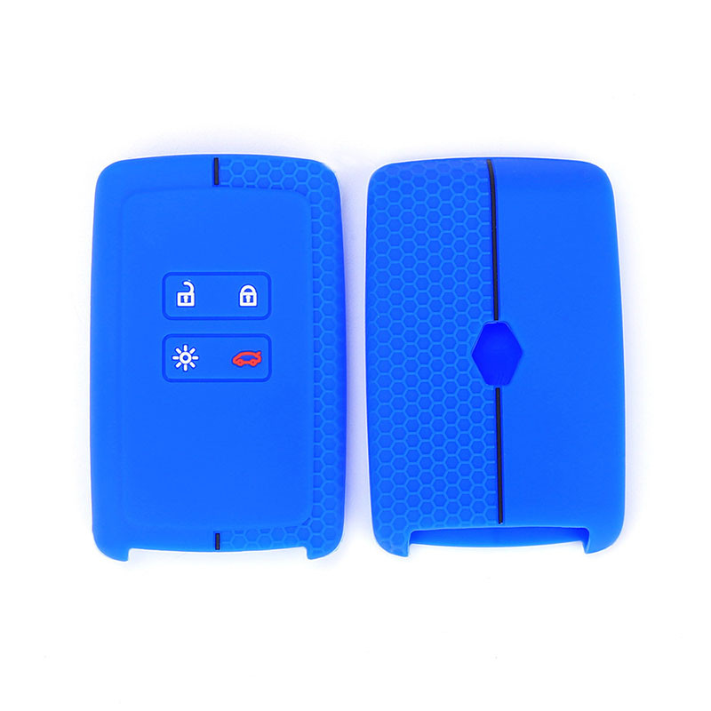 Husă silicon pentru chei pentru Renault Captur Megane Talisman Espace Clio Zoe Koleos Scenic 4 Arkana pentru telecomandă card Dacia Sandero