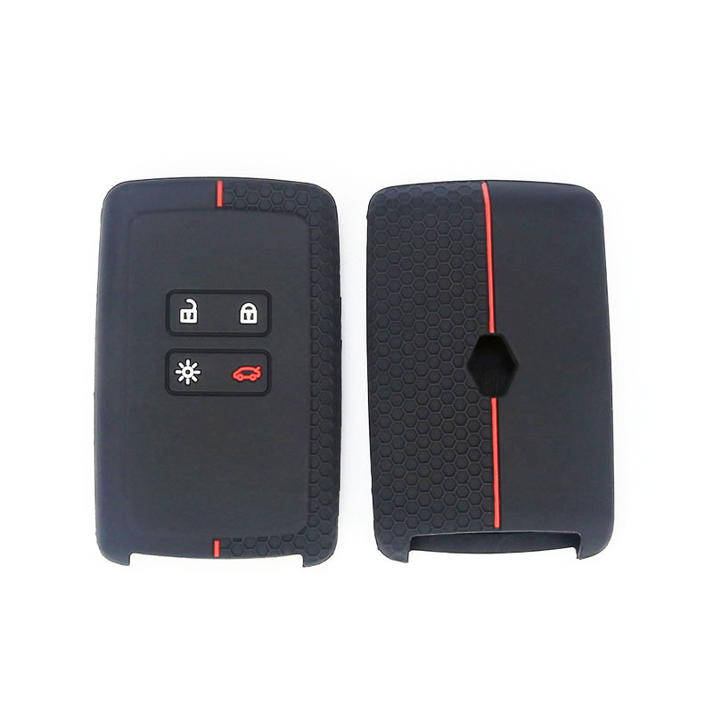 Husă silicon pentru chei pentru Renault Captur Megane Talisman Espace Clio Zoe Koleos Scenic 4 Arkana pentru telecomandă card Dacia Sandero
