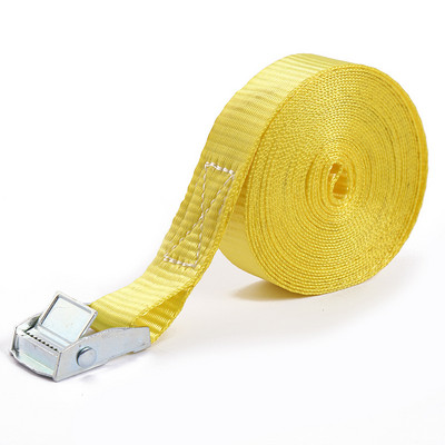 5 buc. 300x2,5 cm frânghie de tensionare a mașinii cureaua de prindere centură puternică cu clichet geantă de bagaje pentru încărcătură cataramă metalică întinzător de frânghie