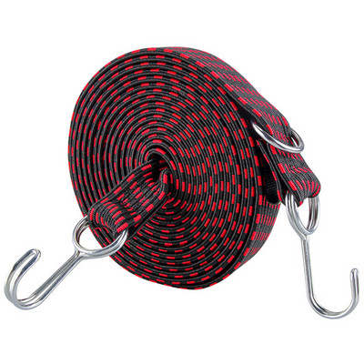 Κορδόνια Bungee με γάντζους Heavy Duty Rope Ελαστικοί ιμάντες bungee Επίπεδοι αγκίστριες κορδόνι Bungy Ελαστικός ιμάντας αποσκευών Bungees