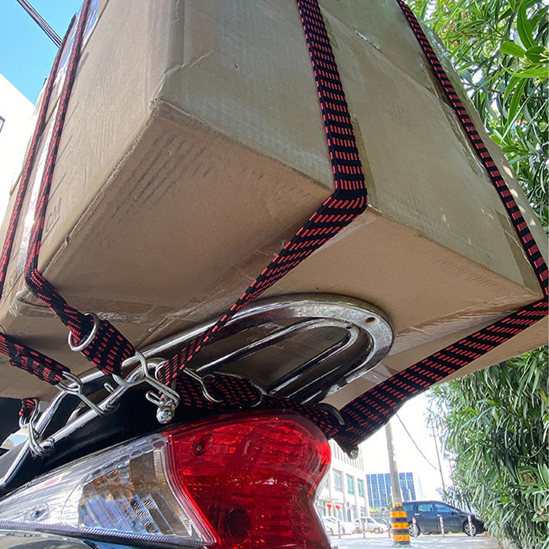 Κορδόνια Bungee με γάντζους Heavy Duty Rope Ελαστικοί ιμάντες bungee Επίπεδοι αγκίστριες κορδόνι Bungy Ελαστικός ιμάντας αποσκευών Bungees