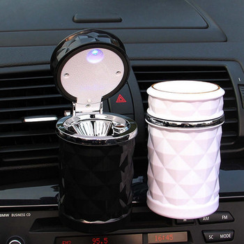 Φορητό Φωτιστικό Τασάκι LED αυτοκινήτου Βάση ποτηροθήκης τέφρας τσιγάρων L3DE Εσωτερική διακόσμηση αυτοκινήτου