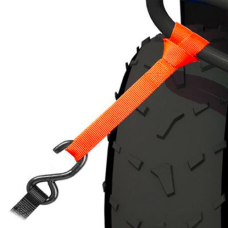 30 metrų nailoniniai krovinių dirželiai, kablio ir kilpos tvirtinimo elementas, reketo diržo bagažo laikiklio tvirtinimas, skirtas motociklų dviračiams lauko stovyklavimui