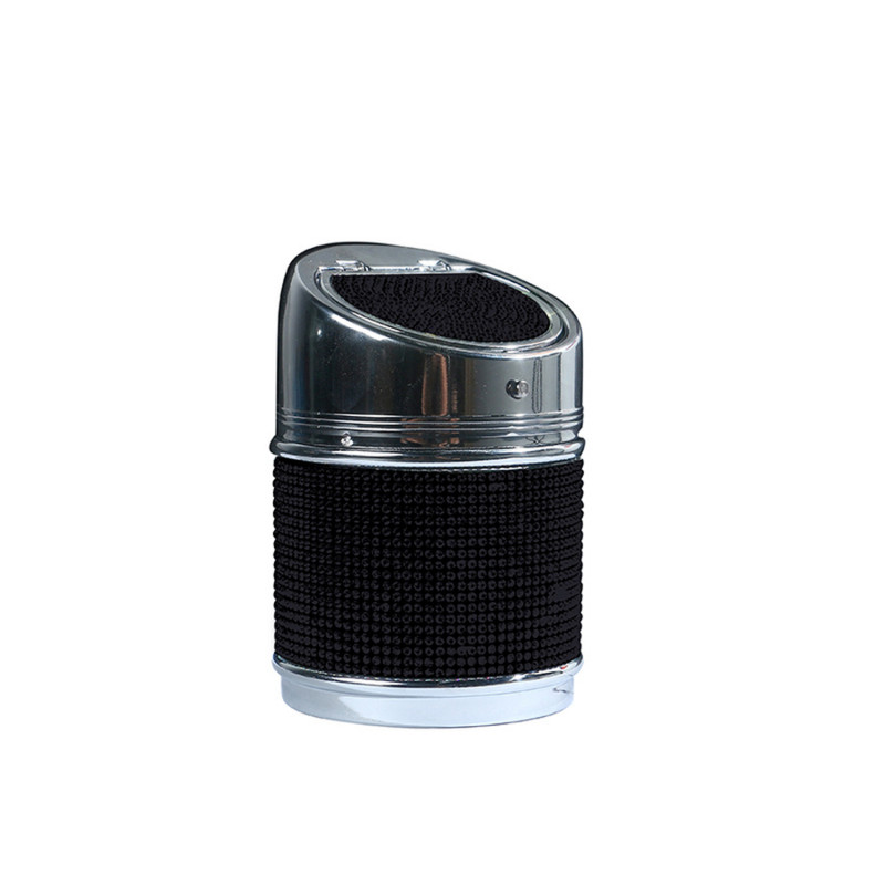 Tavă de cenușă cu diamant pentru mașină Auto Vehicul Suport țigară Decor Suport pentru trabucuri cu strass Accesorii pentru mașină Bling Interior pentru fete