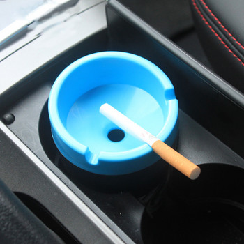 Φορητό σταχτοδοχείο αυτοκινήτου Κύπελλο τσιγάρου αυτοκινήτου Κουβάς για καπνό Θήκη για θήκη για το σπίτι αυτοκινήτου Αξεσουάρ καπνίσματος Καραμέλα Χρώμα