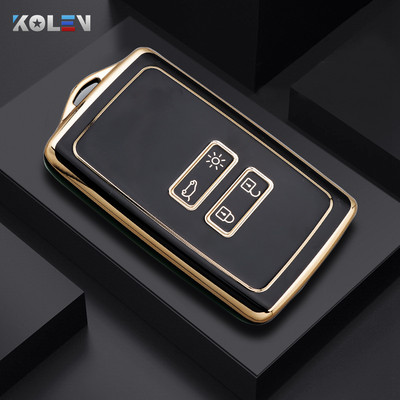 Carcasa TPU pentru chei de la distanță pentru Renault Kadjar Megane Clio Koleos Captur Espace Talisman Arkana Dacia Scenic Sandero