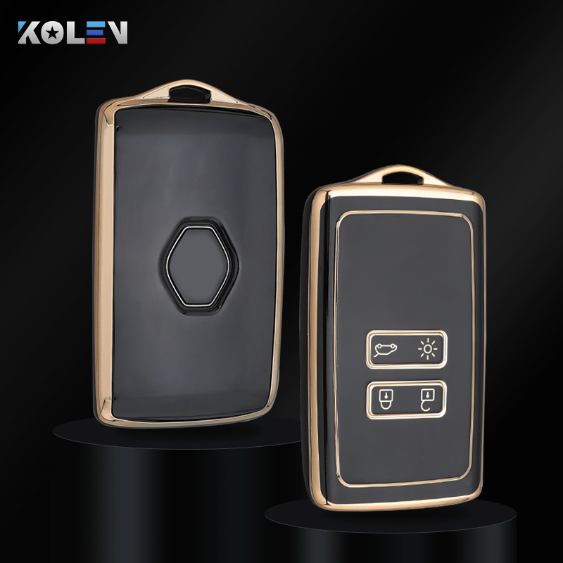 Carcasa TPU pentru chei de la distanță pentru Renault Kadjar Megane Clio Koleos Captur Espace Talisman Arkana Dacia Scenic Sandero