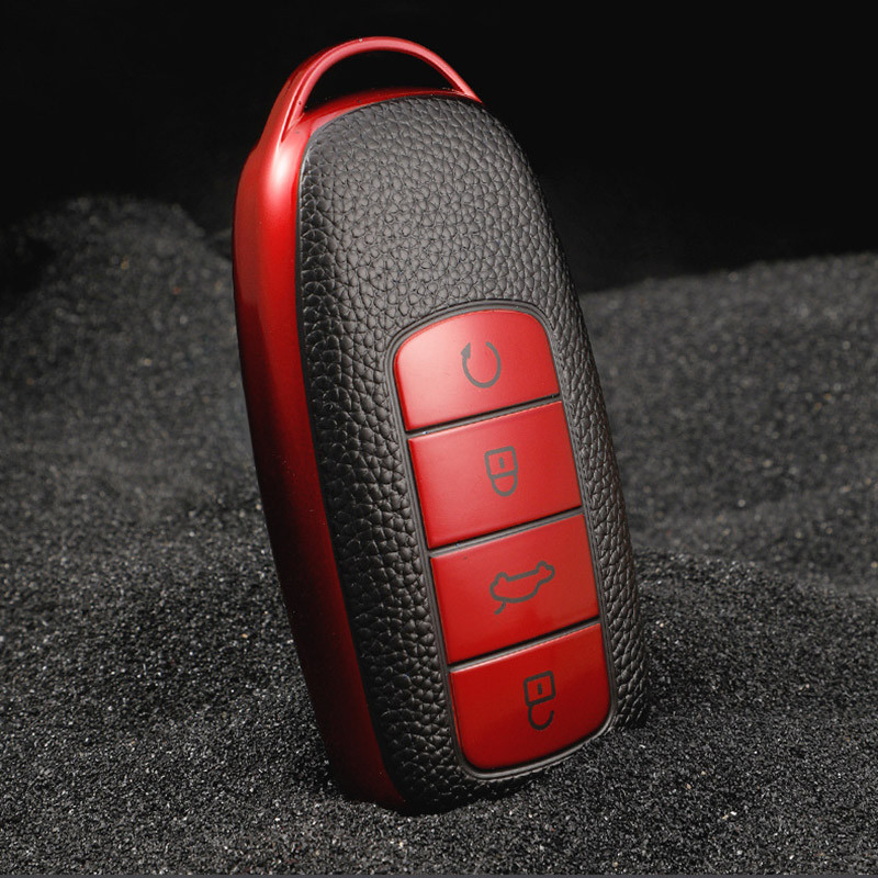 Pentru Chery Tiggo 8 Pro Tiggo 8plus New 5 Plus 7pro moale TPU din piele mașină inteligentă husă husă husă geantă protectie breloc