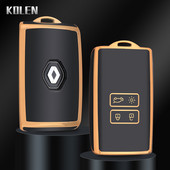 Carcasa TPU pentru cheia telecomenzii pentru Renault Koleos Kadjar Megane Clio Captur Talisman Espace Kangoo Sandero Accesorii Fob