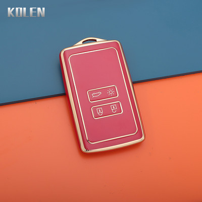 Carcasa TPU pentru cheia telecomenzii pentru Renault Koleos Kadjar Megane Clio Captur Talisman Espace Kangoo Sandero Accesorii Fob