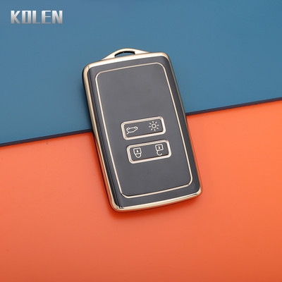 Carcasa TPU pentru cheia telecomenzii pentru Renault Koleos Kadjar Megane Clio Captur Talisman Espace Kangoo Sandero Accesorii Fob