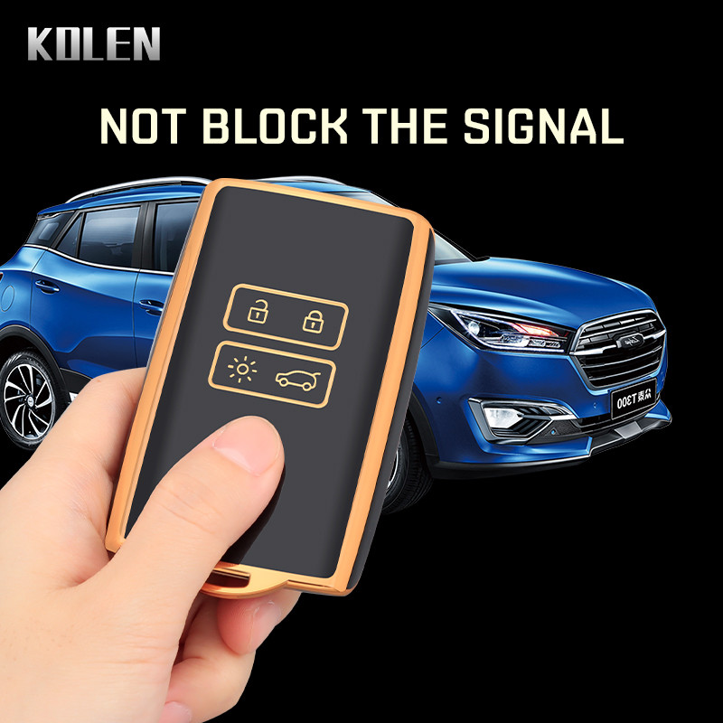 Carcasa TPU pentru cheia telecomenzii pentru Renault Koleos Kadjar Megane Clio Captur Talisman Espace Kangoo Sandero Accesorii Fob