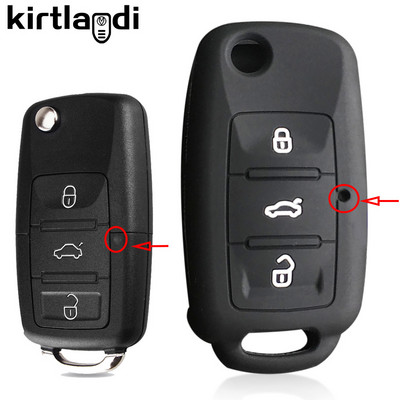 Капак за ключ за Passat Skoda Superb Octavia A5 за VW Polo Golf Passat B5 T4 за Seat Altea Leon Llave Калъф за ключодържател Seat Leon