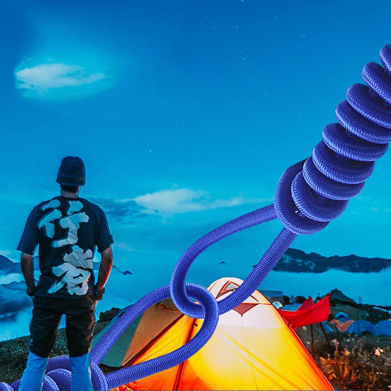 Curele de tensionare multifuncționale noi de 1,5 m Umeraș pentru haine de mașină Reglați frânghie elastică de uz casnic pentru agățat de călătorie în aer liber