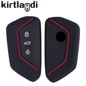 Husa chei auto pentru VW Golf 8 Mk8 2020 pentru Skoda Octavia 4 8 A8 MK4 VAG Group 2021 Seat Leon Carcase telecomandă Suport breloc