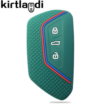 Husa chei auto pentru VW Golf 8 Mk8 2020 pentru Skoda Octavia 4 8 A8 MK4 VAG Group 2021 Seat Leon Carcase telecomandă Suport breloc