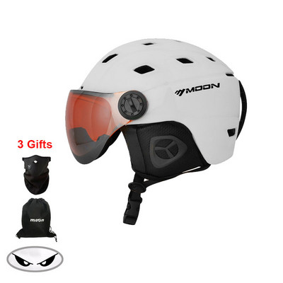 Cască de schi caldă de iarnă cu orificiu respirabil Bărbați și femei Cască de schi universală pentru snowboard, snowmobil, skateboard, echipament de zăpadă