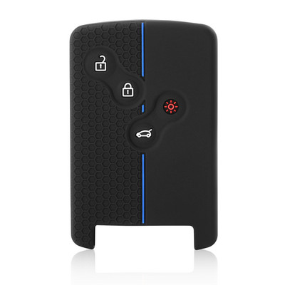 Szilikon autós kulcstartó tok Renault Megane 2 3 Clio Scenic Duster Kaptur Captur Logan Laguna Zoe Koleos Danilo Nema Fluence-hez