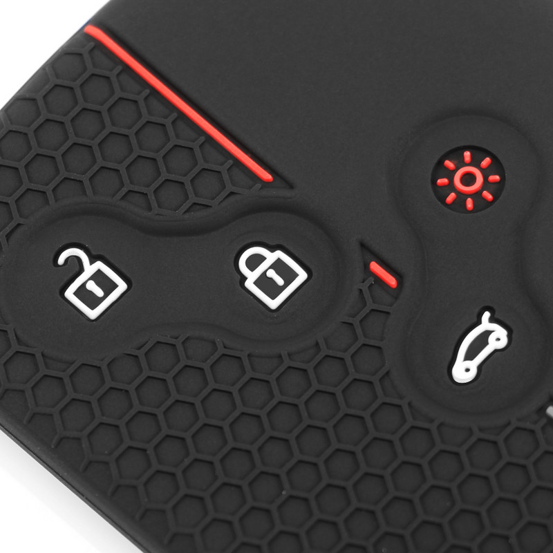 Szilikon autós kulcstartó tok Renault Megane 2 3 Clio Scenic Duster Kaptur Captur Logan Laguna Zoe Koleos Danilo Nema Fluence-hez