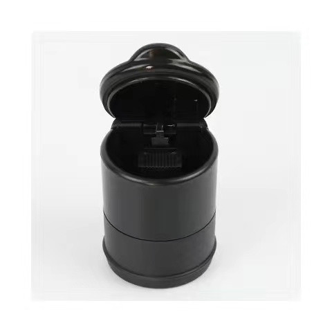 Ofertă fierbinte 1 buc scrumieră portabilă pentru mașină cu fum de cenușă de țigară susține ceașcă cu indicator luminos automat scrumieră suport pentru pahare accesorii pentru mașină