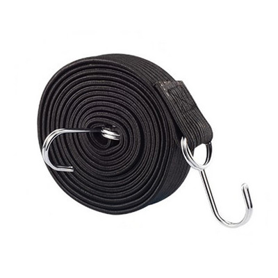 Bungee zsinórok kampókkal 1M/2M/3M extra hosszú bungee heveder kötelek nagy teherbírású poggyász Bungee zsinór lapos gumi rugalmas hevederek