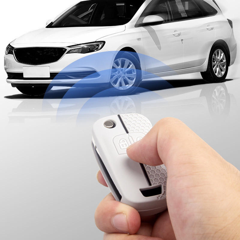 Husa pentru cheie din silicon pentru Opel Insignia Astra J Zafira Corsa D Mokka Meriva pentru Chevrolet Aveo Prism Spark Trax Cruze