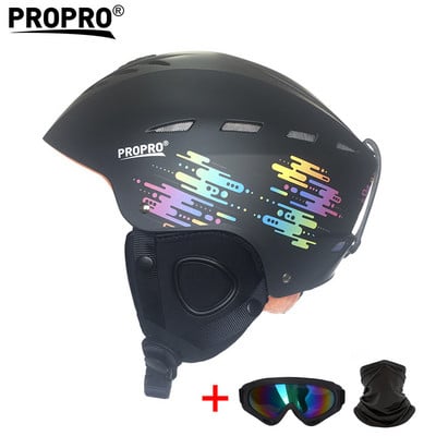 Skiing Helmet Integrally-Molded PC+EPS Ski Helmet For Men Women Child Outdoor Sports Ski Snowboard Skateboard Helmet
