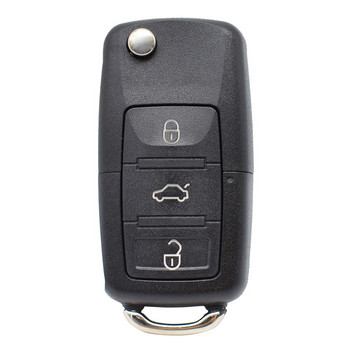 2 3 бутона за автомобилно дистанционно Flip Key Fob Case Shell за VW Golf MK6 Polo Bora Beetle Tiguan Passat Caddy Jetta Eos Scirocco No Blade